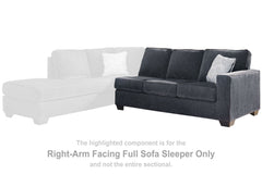 Altari - Raf Full Sofa Sleeper - Slate