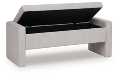 Akselman - Storage Bench - Gray