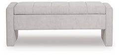 Akselman - Storage Bench - Gray