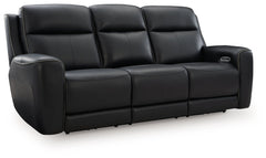 5Z-Comfort - Relaxation - Power Reclining Sofa With Adj Headrest